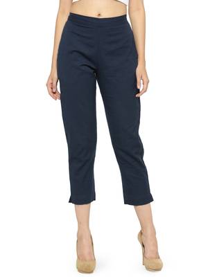 Navy Blue Straighrt Trouser 1