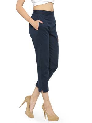 Navy Blue Straighrt Trouser 2