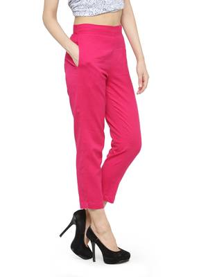 Pink Straighrt Trouser 2