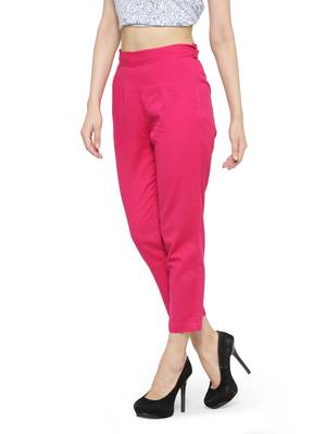 Pink Straighrt Trouser 3