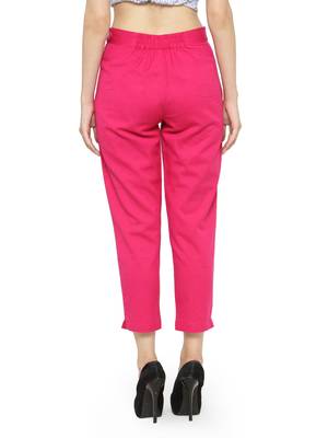 Pink Straighrt Trouser 4