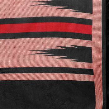 Multicolor Printed Jute Saree With Blouse 5