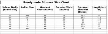 Multicolor Plain Lycra Cotton Stitched Blouse 6