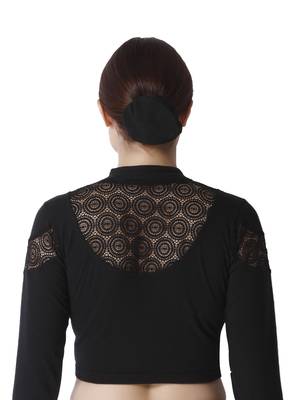 Multicolor Plain Lycra Cotton Stitched Blouse 3
