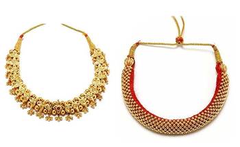 Kolhapuri  belpaan tik and valsari thushi necklace 1