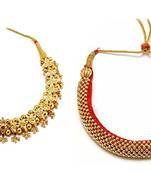 Kolhapuri  belpaan tik and valsari thushi necklace