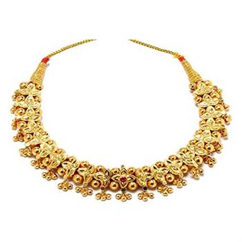 Kolhapuri  belpaan tik and valsari thushi necklace 2