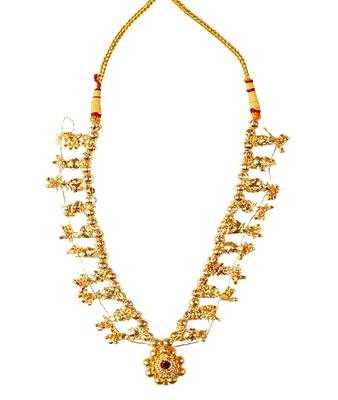 kolhapuri valsari thushi and 10 panadi saaj necklace 3