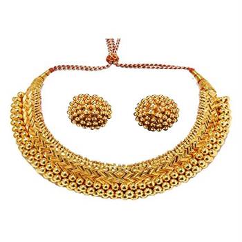 kolhapuri vajar tik with earrings necklace set 1