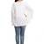 White Embroidered Stitched Cotton Short Kurti 