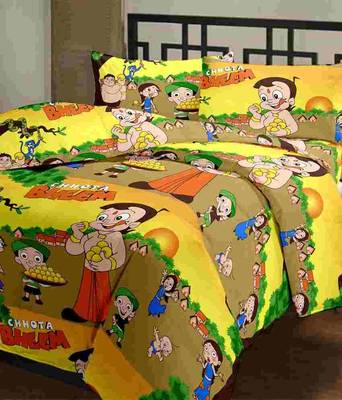 eCraftIndia Chota Bheem Kids Single Bed Reversible AC Blanket 1