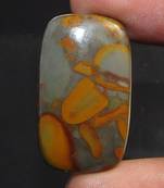 39.05cts rare natural  a butter fly jasper cushion 33x19 cab gemstone