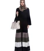 Modest Forever  Multi colour premium polyester stitched abaya