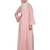 Modest Forever  Baby pink premium polyester stitched abaya
