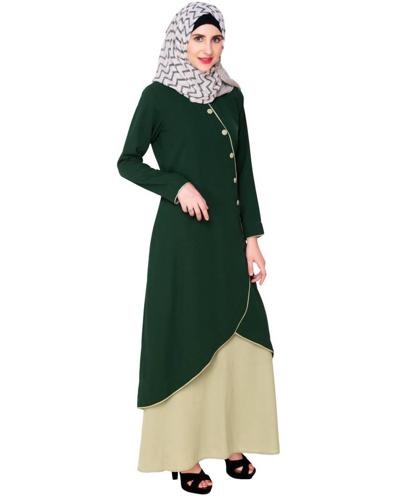 Modest Forever  Multi colour premium nida stitched abaya