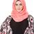 Soft sorbet peach casual viscose hijab