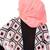 Soft sorbet peach casual viscose hijab