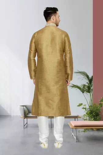 Indian Poshakh Antique Herry Bone Kurta Pajama