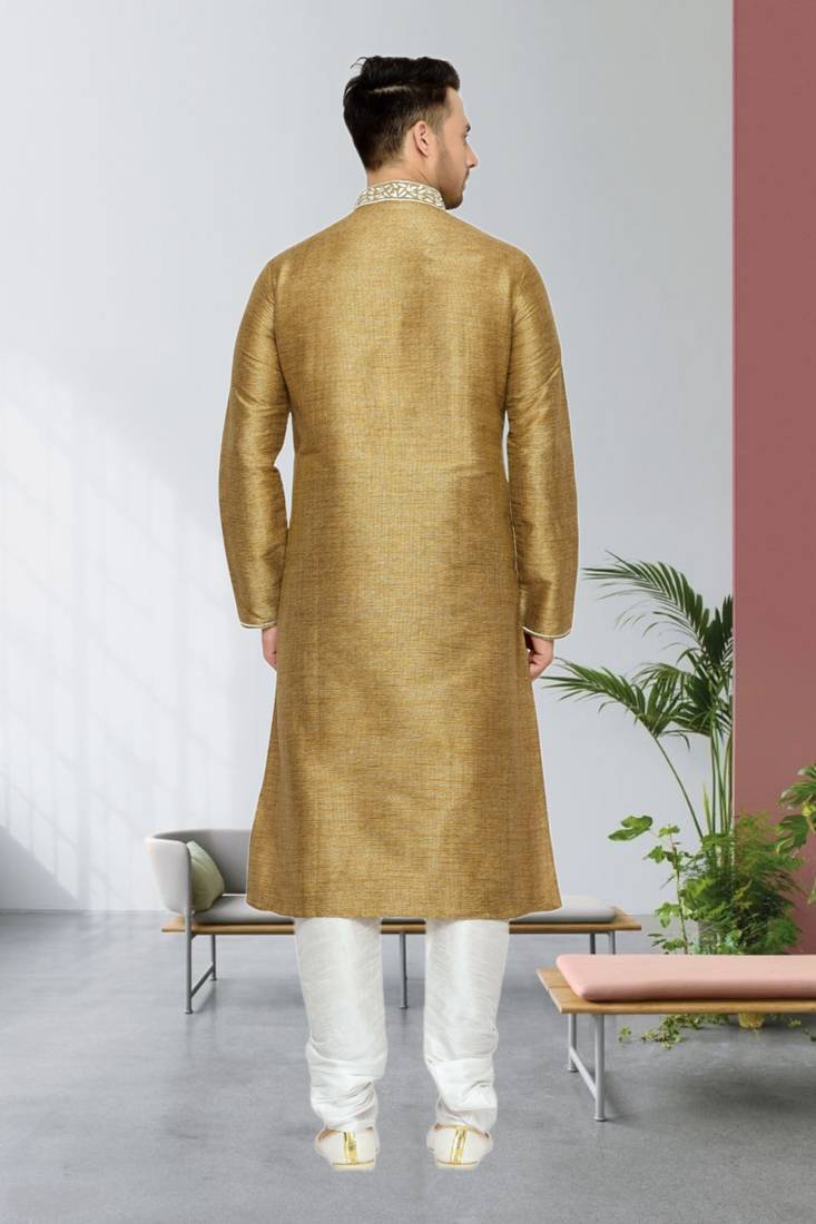Indian Poshakh Antique Herry Bone Kurta Pajama