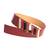 Just Women - Dressy Maroon Womens Leather Belt