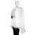 Stylish Embroidery Pure Kashmiri Warm White Shawl