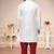Indian Poshakh Cream Broket Kurta Pajama
