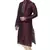 Wine Maroon Art Silk Kurta Pajama