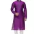 Purple Art Silk Kurta Pajama