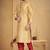Indian poshakh chikoo art silk with threading kurta pajama
