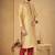 Indian poshakh chikoo art silk with threading kurta pajama