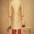 Indian poshakh chikoo art silk with threading kurta pajama