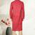 Indian Poshakh Maroon Synthetic Kurta Pajama