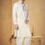Indian Poshakh Gold Cotton Linen Kurta Pajama