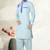 Indian Poshakh Pista Cotton Linen Kurta Pajama
