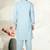 Indian Poshakh Pista Cotton Linen Kurta Pajama