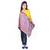 Designer Floral Golden Brown Glossy Brocade Stole