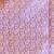 Designer Floral Golden Brown Glossy Brocade Stole