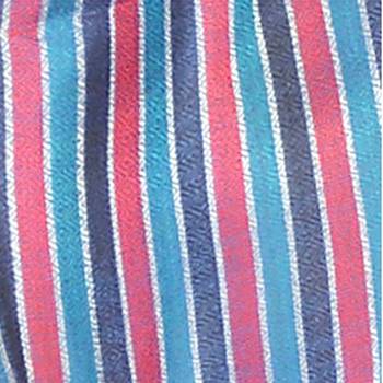 Multi Colour Stripes Pattern Reversible Silk Stole 3