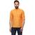Solid Orange Colour Roll Up Short Kurta