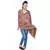 Multi-Color Paisley Design Reversible Silk Stole