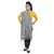 Ethnic Paisley Design Grey Kashmeeri Silk Stole