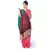 Multi-Color Striped Border Reversible Silk Stole