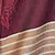 Multi-Color Striped Border Reversible Silk Stole