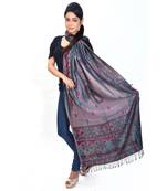 Paisley Design Kashmiri Reversible Warm Silk Stole