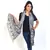 Pure Kashmiri Floral N Paisley Print Silk Stole