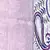 Ethnic Paisley Print Reversible Purple Silk Stole
