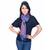 Paisley Design Pink N Purple Reversible Silk Stole