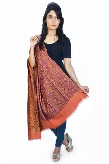 Trendy Design Kashmiri Reversible Warm Silk Stole