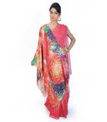 Elegant Floral Design Multi-Color Kashmiri Stole