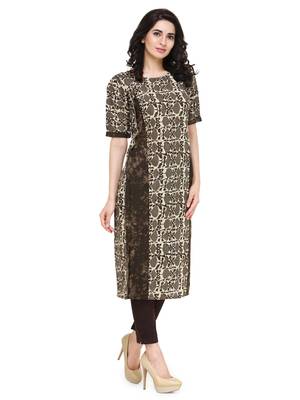 Indibelle Cloud cotton floral print a line kurti with trouser. 3
